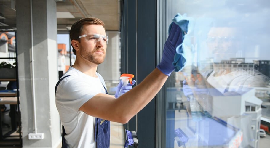 Professional Streak-Free Window Cleaning by Zero Dust